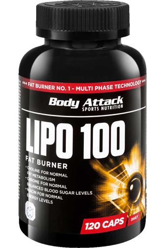 Body Attack Lipo 100 60 Caps. Body Attack Lipo 100 60 Caps.