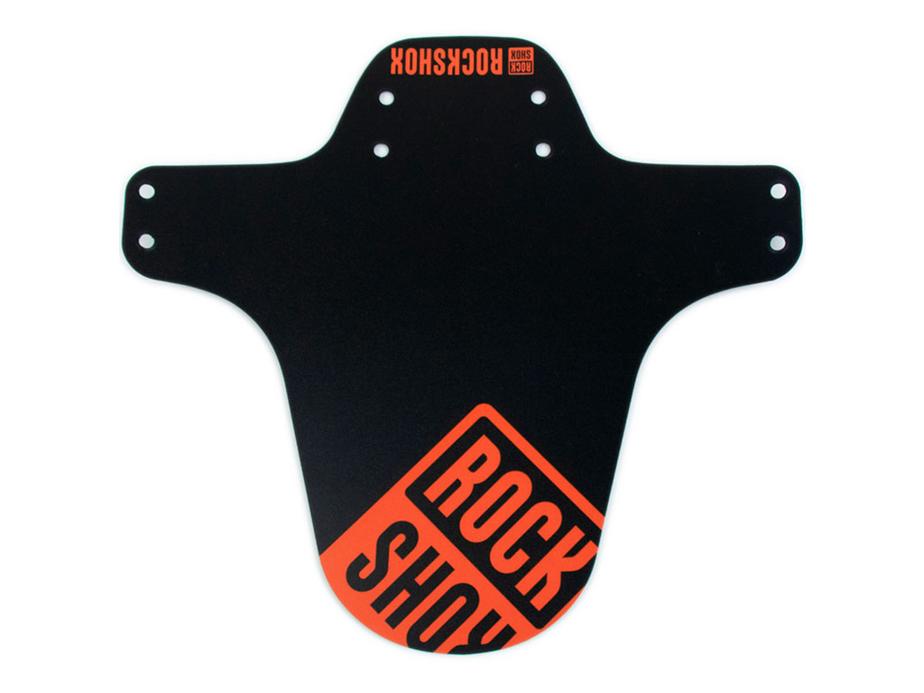 Rockshox Guardabarros Negro/rojo Fuego Rockshox Guardabarros Negro/rojo Fuego