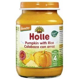 Holle Potito Calabaza Con Arroz +4 Meses 190g