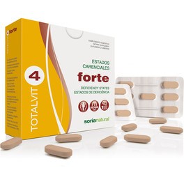 Soria Natural Totalvit 4 Forte 1035 Mg 28 Comp