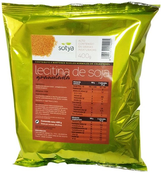 Sotya Lecitina 400 Gr (Bolsa ) Sotya Lecitina 400 Gr (Bolsa )