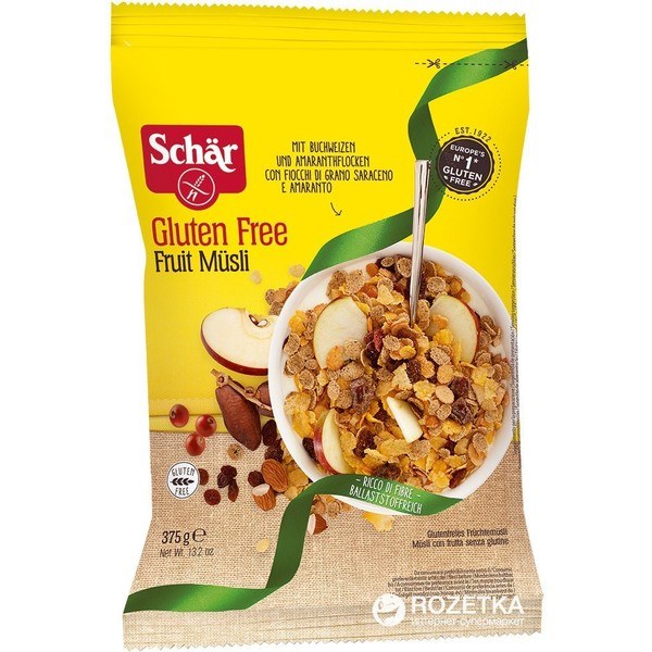 Buy Gluten-free chocolate muesli 375 g Schär