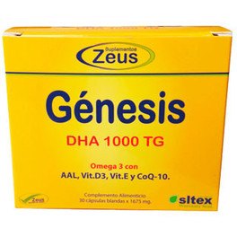 Zeus Genesis Dha Tg 1000- Omega-3 (30 Caps )