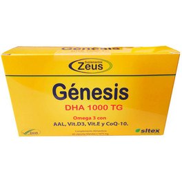 Zeus Genesis Dha Tg 1000- Omega-3 (60 Caps )