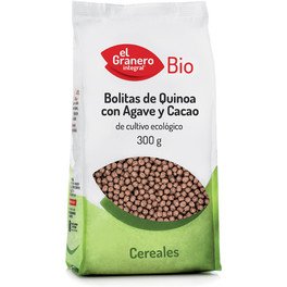 El Granero Integral Bolitas De Quinoa Con Agave Y Cacao Bio 300 Gr
