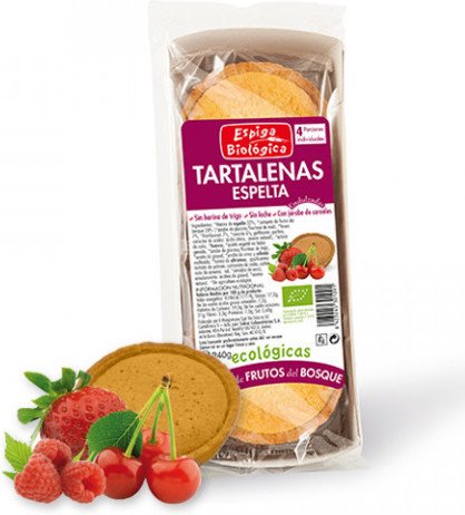 Espiga Biológica Tartaleta Frutas Del Bosque 4 Uds Espiga Biológica Tartaleta Frutas Del Bosque 4 Uds