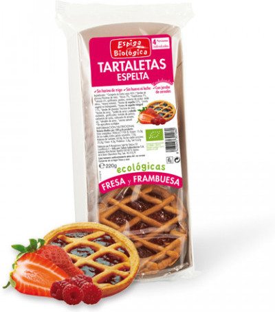Espiga Biológica Tartaletas Fresa/frambue Eco 4unds Espiga Biológica Tartaletas Fresa/frambue Eco 4unds