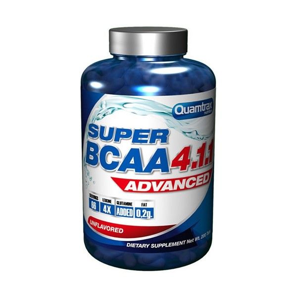 Quamtrax Super BCAA 4:1:1 Advanced 200 Tabletten