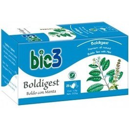 Bio3 Bie3 Digest Boldo Menta 25 Bolsitas