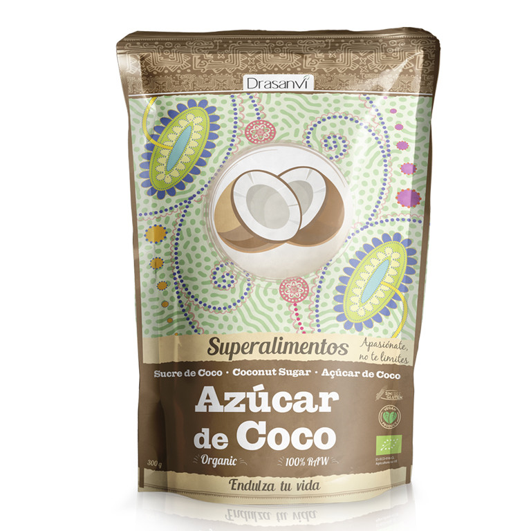 Drasanvi Azucar Coco Bio 300 Gr Doypack Drasanvi Azucar Coco Bio 300 Gr Doypack