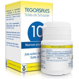 Tegor Sport Tegorsales 10 Sulfato De Sodio 350 Comprimidos