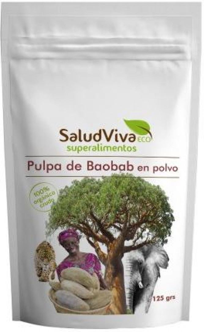 Salud Viva Pulpa De Baobab 125 Grs. Eco Salud Viva Pulpa De Baobab 125 Grs. Eco
