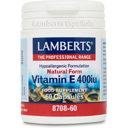 Lamberts Vitamina E 400 Ui 60 Caps