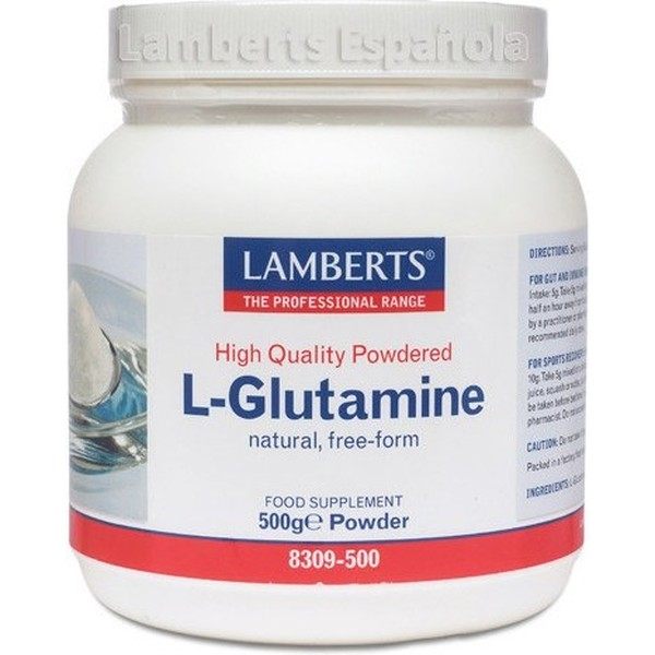 Lamberts L Glutamina 500 Gr Polvo