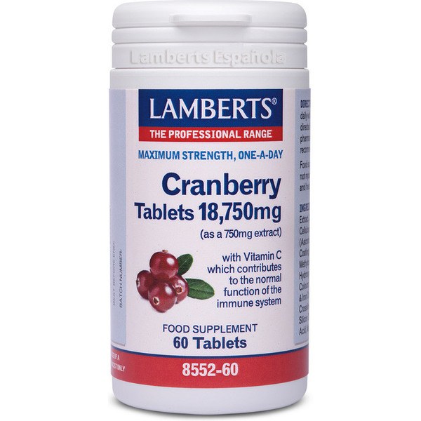 Lamberts Rode Cranberry 60 Capsules