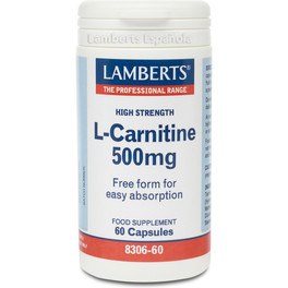 Lamberts L-carnitina 500 Mg 60 Caps