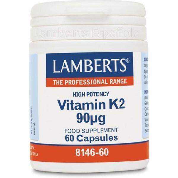 Lamberts Vitamine K 290œg 60 Capsules