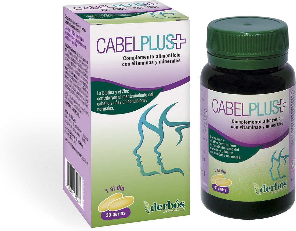 Derbos Cabel+ Plus 30 Perlas Derbos Cabel+ Plus 30 Perlas
