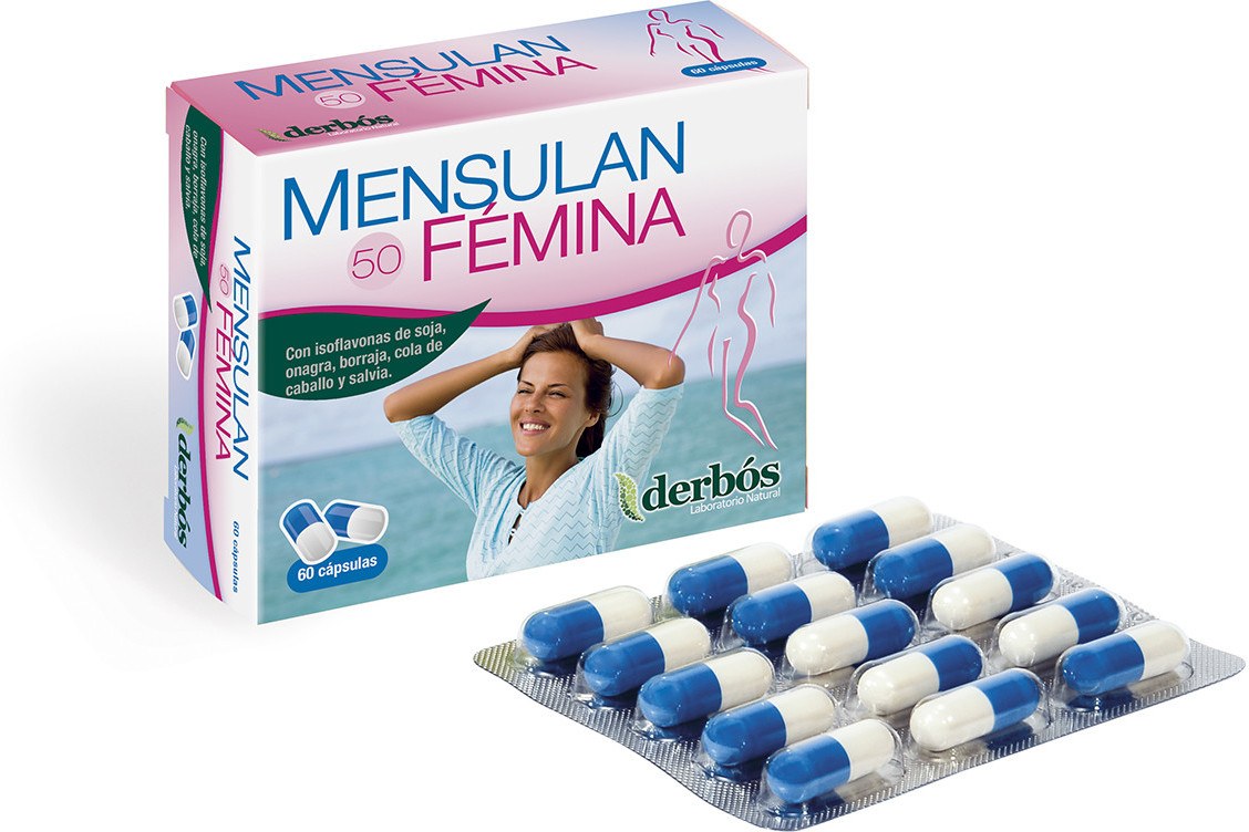 Derbos Mensulan 50 Femina 60 Caps Derbos Mensulan 50 Femina 60 Caps