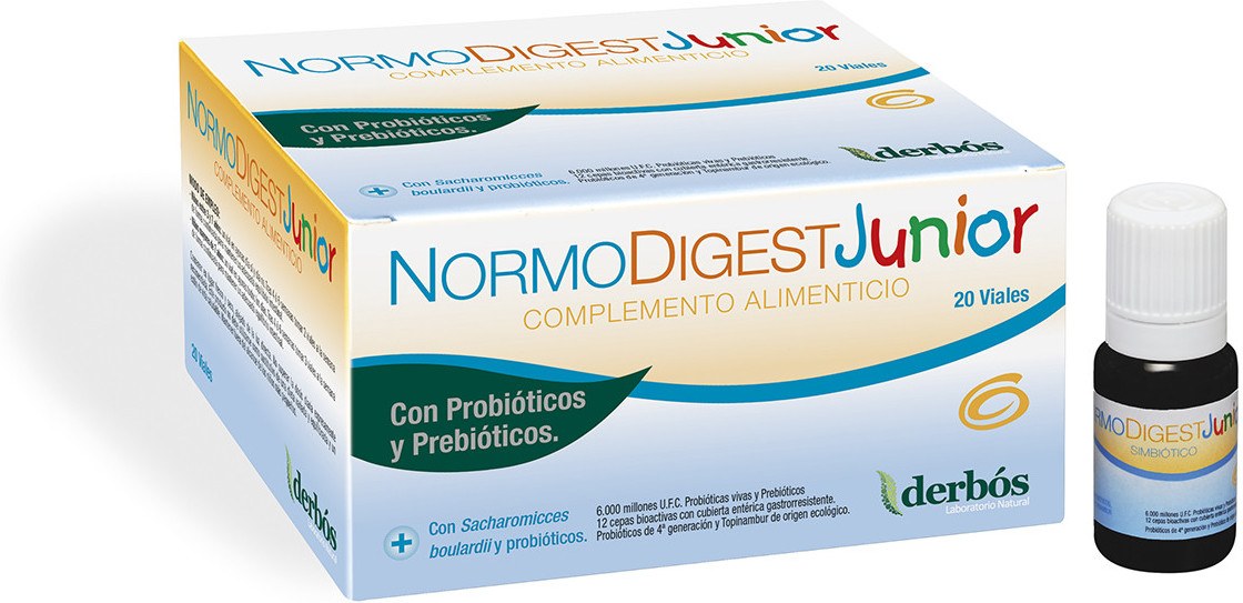 Derbos Normodigest Junior 20 Viales Derbos Normodigest Junior 20 Viales