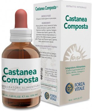 Forza Vitale Castanea Composta 50 Ml Forza Vitale Castanea Composta 50 Ml