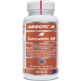Airbiotic Curcumin Ab Complex 10000mg Curcuma Bromelina Pipe