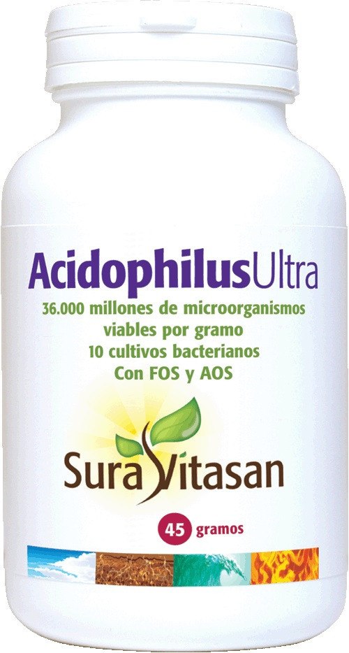 Sura Vitasan Acidophilus Ultra 45 Gr Polvo Sura Vitasan Acidophilus Ultra 45 Gr Polvo