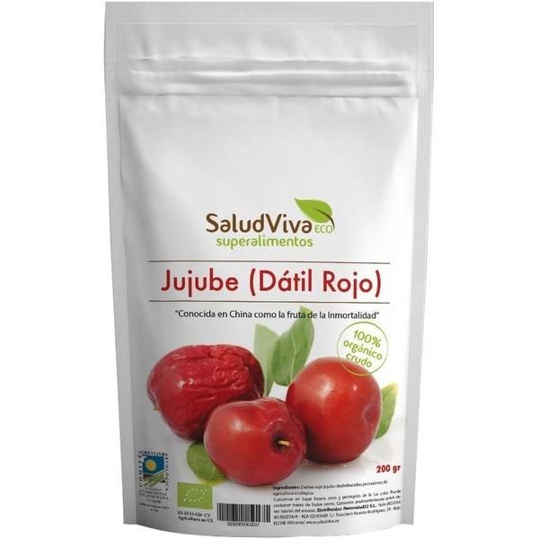 Salud Viva Datil Rojo Jujube 150 Gr Eco