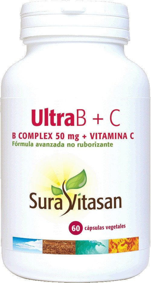 Sura Vitasan Ultrab Complex + C (Formula Coenzimada) 60 Cap Sura Vitasan Ultrab Complex + C (Formula Coenzimada) 60 Cap