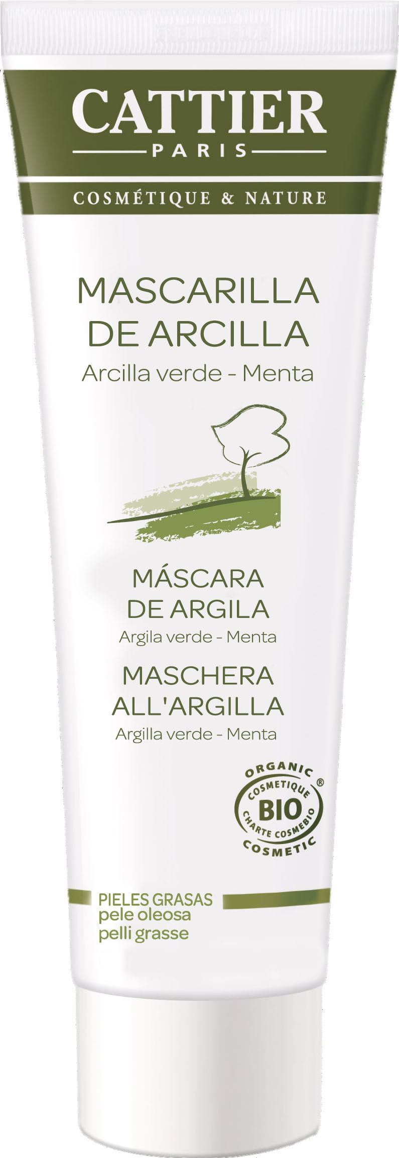 Cattier Mascarilla Arcilla Verde Piel Mixta Y Grasa Cattier Mascarilla Arcilla Verde Piel Mixta Y Grasa