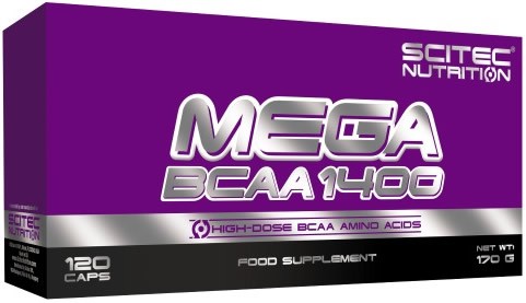 Scitec Nutrition Mega BCAA 1400 180 caps Scitec Nutrition Mega BCAA 1400 180 caps