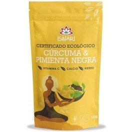 Iswari Curcuma & Pimienta Negra Bio 150 Gramos