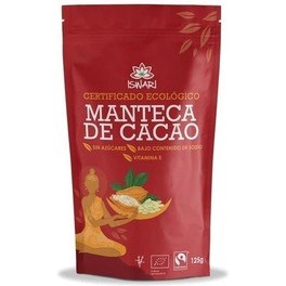 Iswari Manteca De Cacao Bio Fair Trade 125g