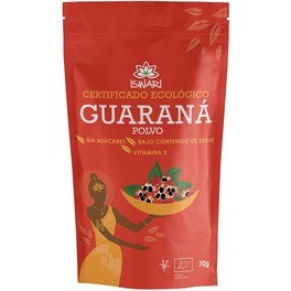Iswari Guarana Bio 70 Gr estimulante natural