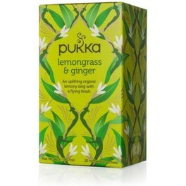 Pukka Infusion Jengibre Con Lemongrass 20 Bl Bio