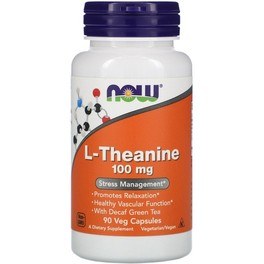 Now L-theanine 60 Caps 100 Mg
