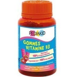 Ineldea Pediakid 60 Gominolas Ositos Vitamina D3 Sabor Fre