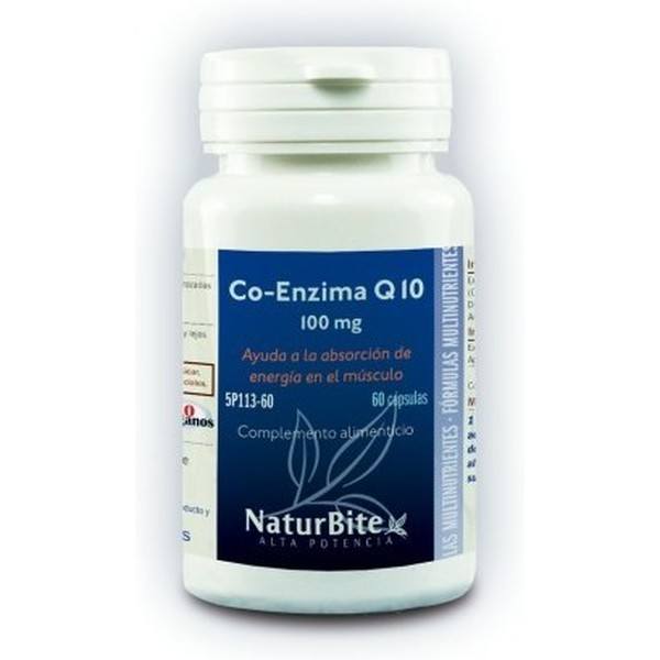 Naturbite Co-enzima Q10 100 Mg 60 Caps