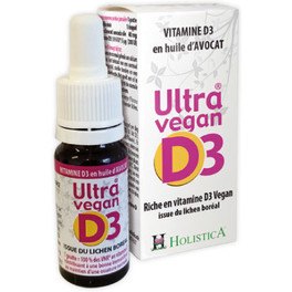 Holistica Ultra Vegan D3 Gotas 8 Ml