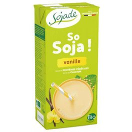 Sojade Bebida De Soja Con Vainilla Bio 1 Litro