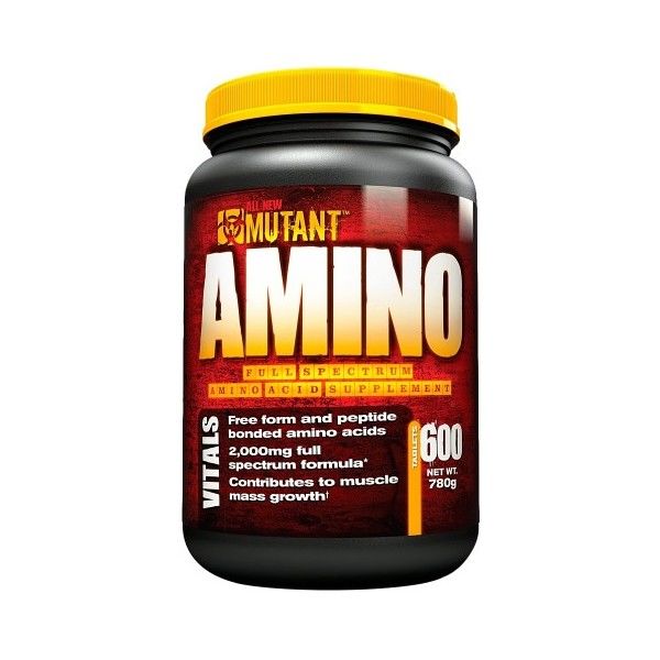 Mutant Amino 600-tabbladen