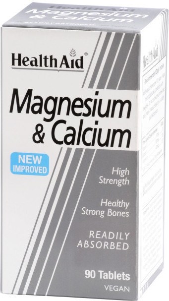 Health Aid Magnesio + Calcio 90 Tabletas Health Aid Magnesio + Calcio 90 Tabletas