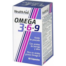 Health Aid Omega 3 6 9 60 Perlas
