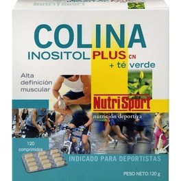 Nutrisport Colina Inositol + Te Verde 120 comp