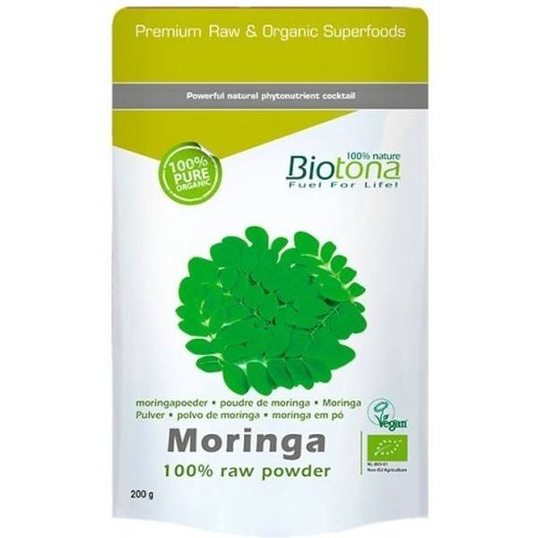 Biotona Moringa En Polvo- Moringa Raw Powder 200 G