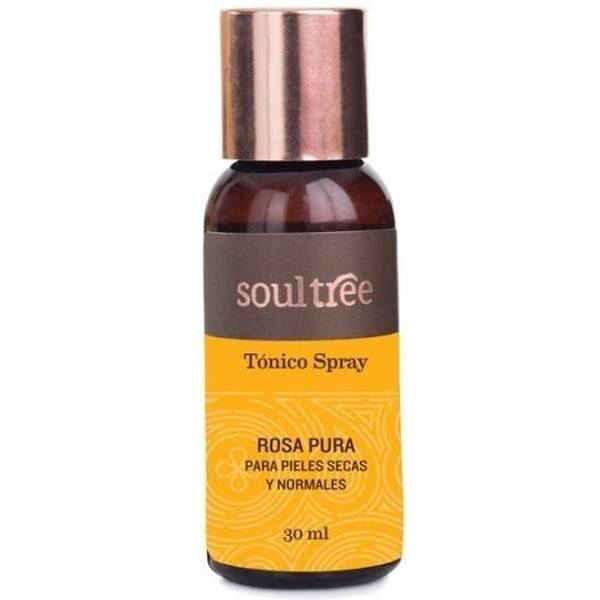 Soultree Tonico Facial Rosa Pieles Normales Y Secas 30 Ml