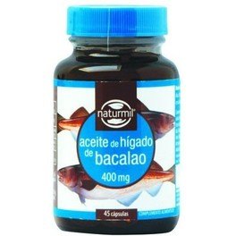 Naturmil Aceite De Higado Bacalao 400 Mg 45 Per