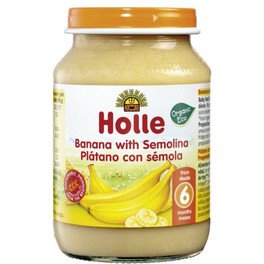 Holle Platano Con Semola De Trigo +6 Meses 190g
