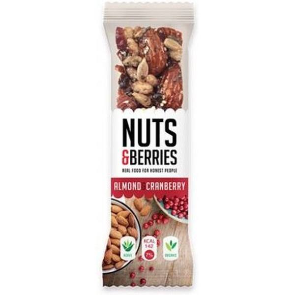 Nuts&berries Barrita Almendras Arand.nuts&berries 30g