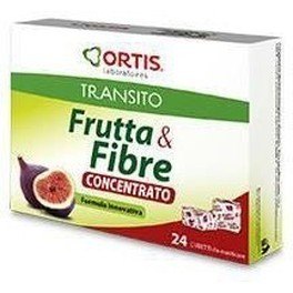 Ortis Frutas & Fibras Forte 24 Cubitos